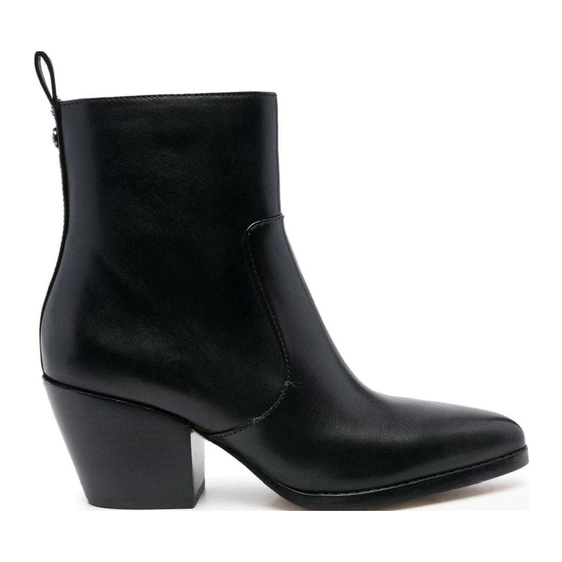 Michael Kors womens Black harlow bootie | Vilbury London