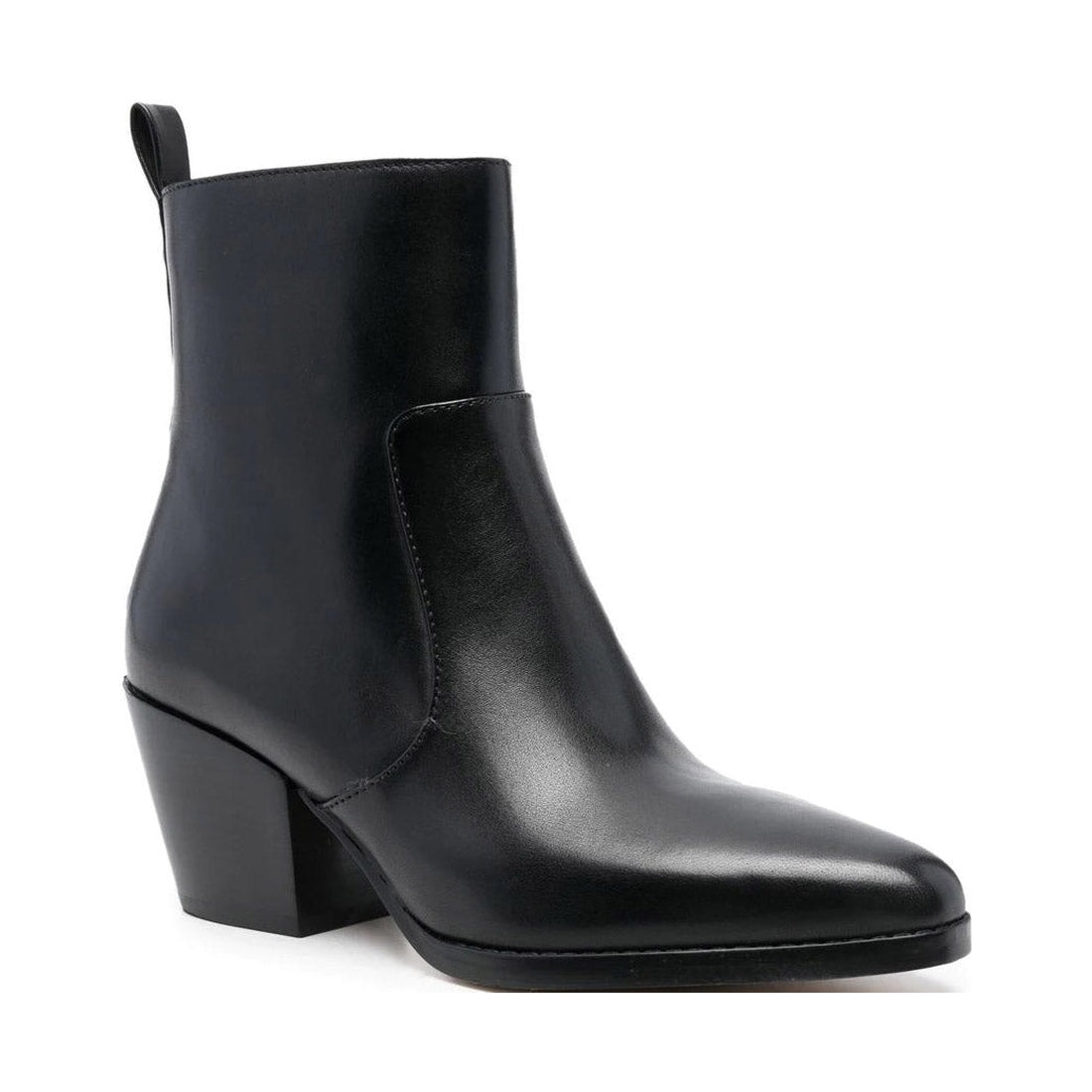 Michael Kors womens Black harlow bootie | Vilbury London