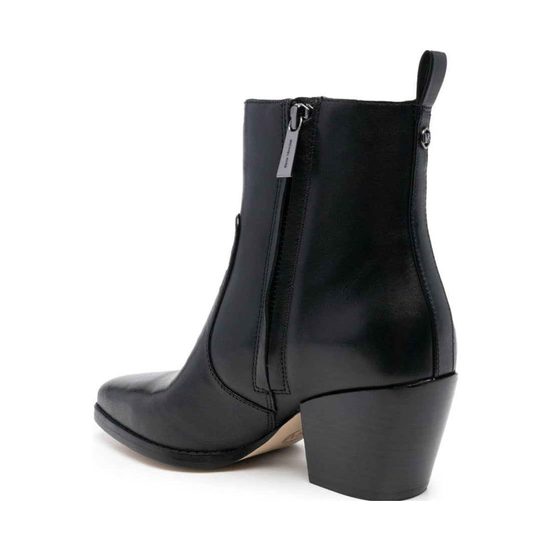 Michael Kors womens Black harlow bootie | Vilbury London