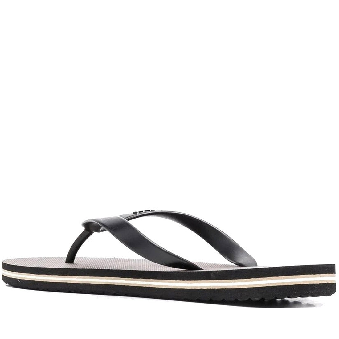 Michael Kors Mens Brown Blk travis flip flop | Vilbury London