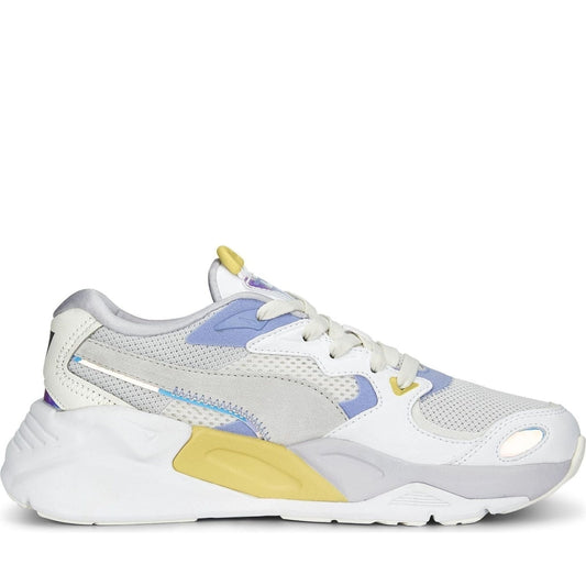 Puma womens white warm trc mira dimensions sport shoe | Vilbury London