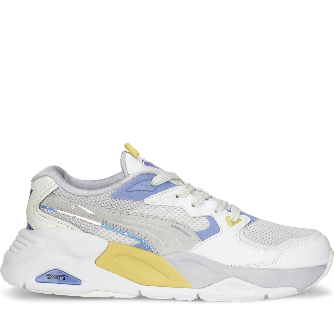 Puma womens white warm trc mira dimensions sport shoe | Vilbury London