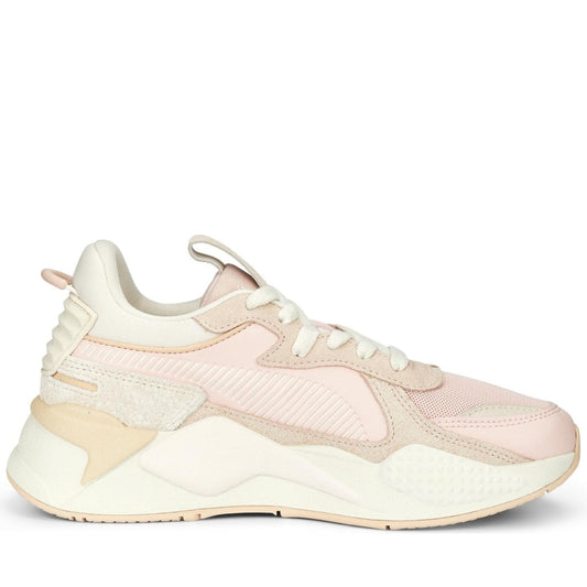 Puma womens rose powder rs-x thrifted sport shoe | Vilbury London