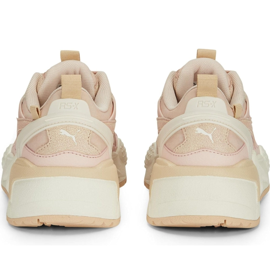 Puma womens rose dust pristine rs-x efekt sport shoe | Vilbury London