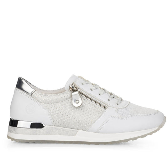 Remonte Womens weiss casual closed shoes | Vilbury London