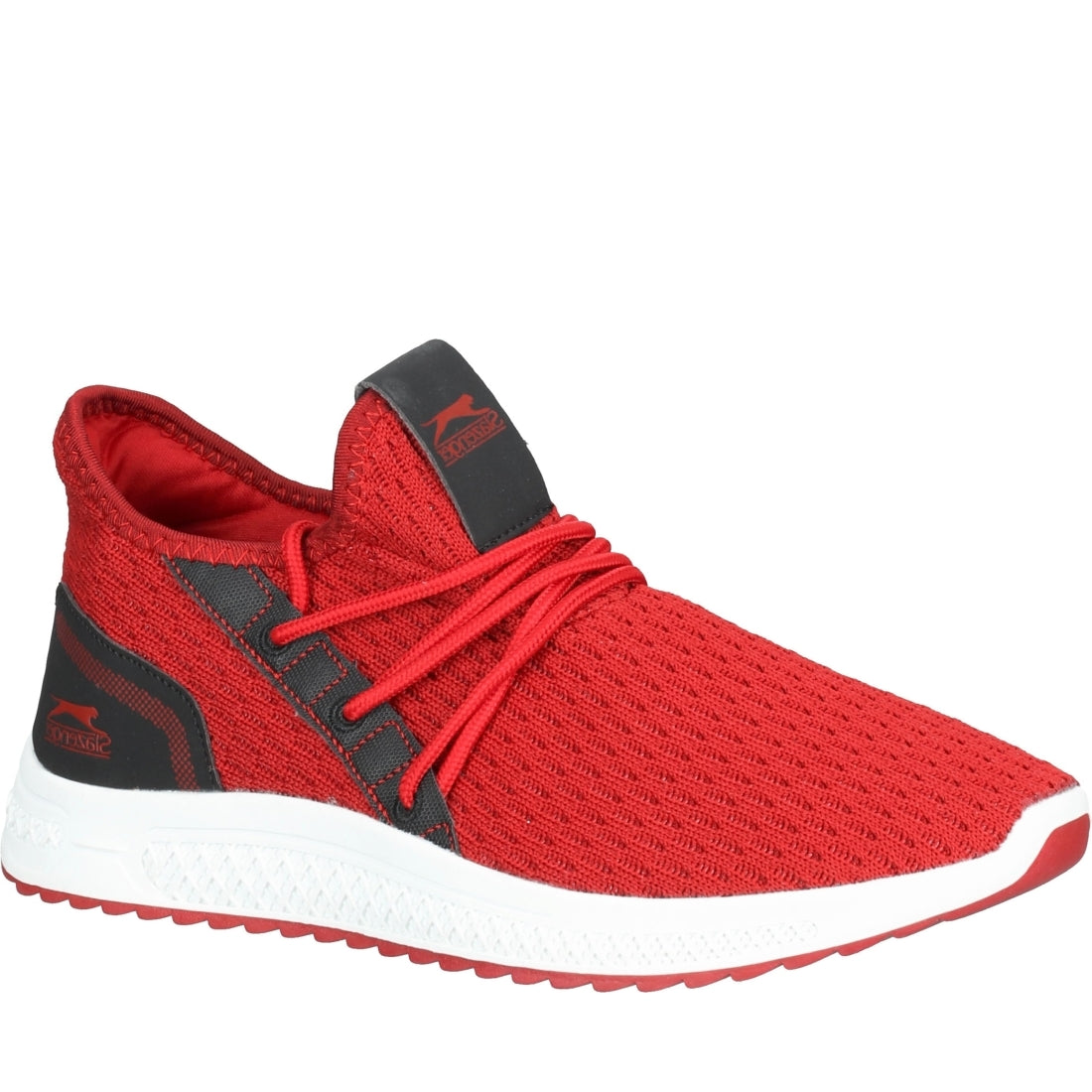 Slazenger Mens rot casual closed shoes | Vilbury London