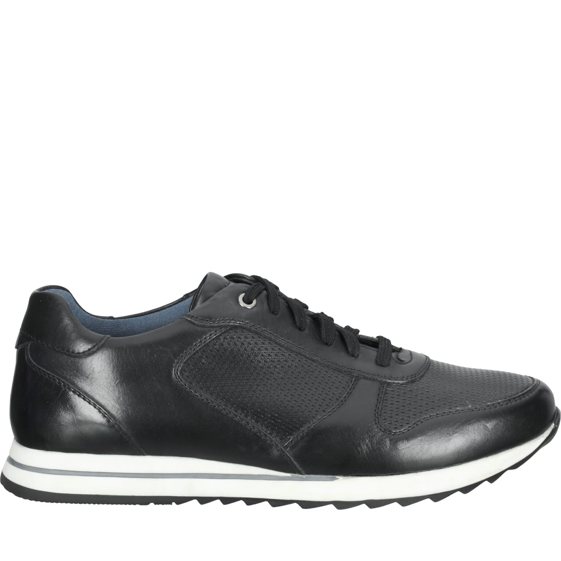 Mercedes Mens schwarz casual closed shoes | Vilbury London