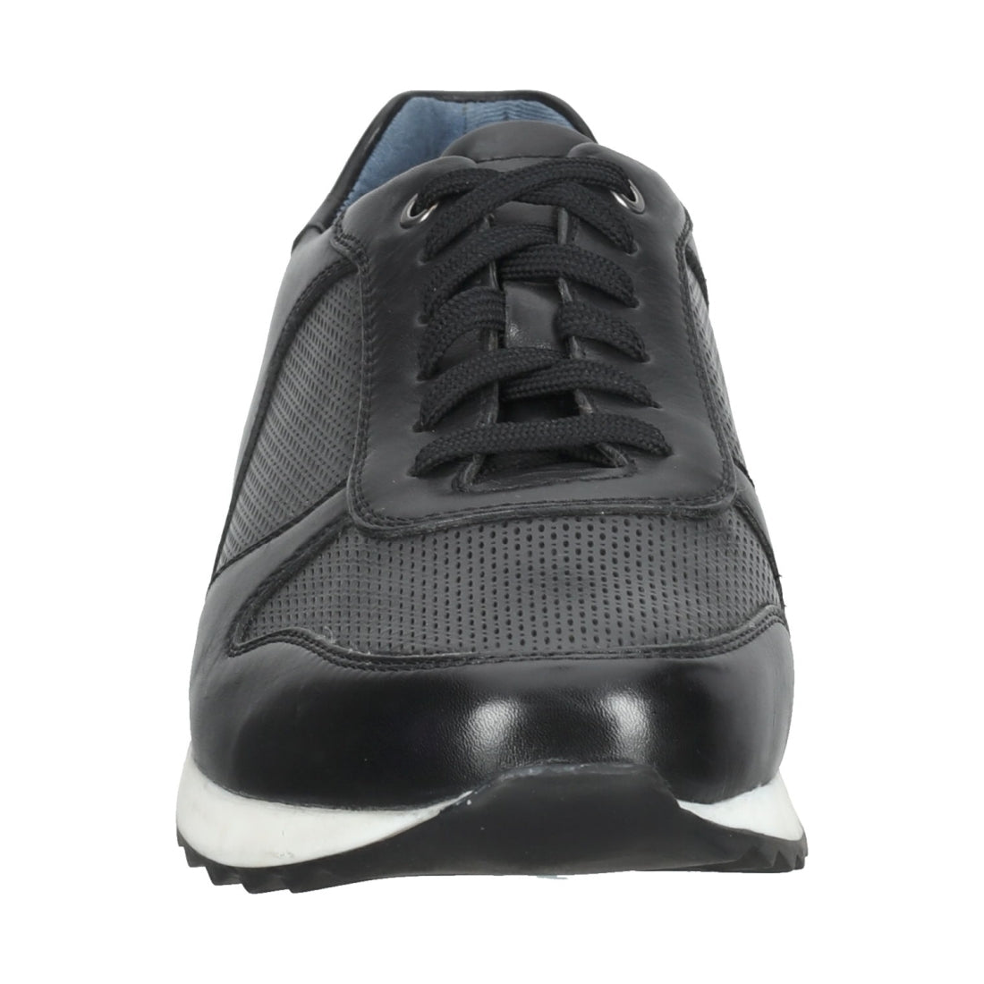 Mercedes Mens schwarz casual closed shoes | Vilbury London