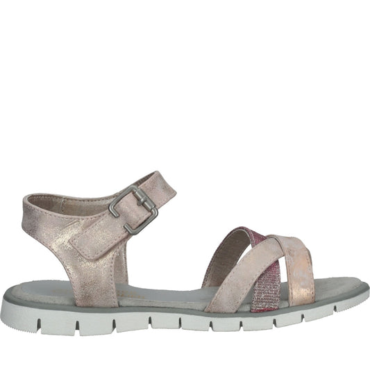 Young Spirit Girls rosa casual open sandals | Vilbury London