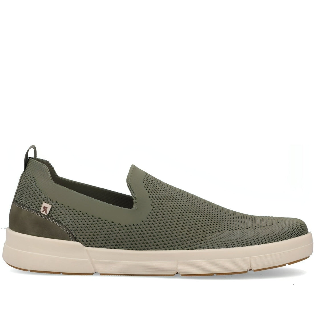 Rieker mens green casual closed sport shoe | Vilbury London