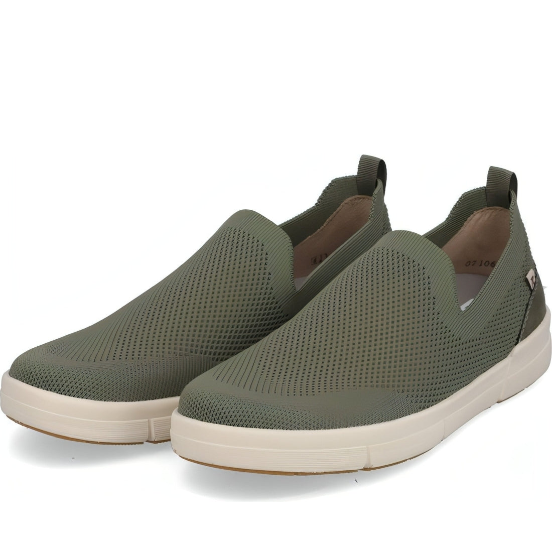 Rieker mens green casual closed sport shoe | Vilbury London