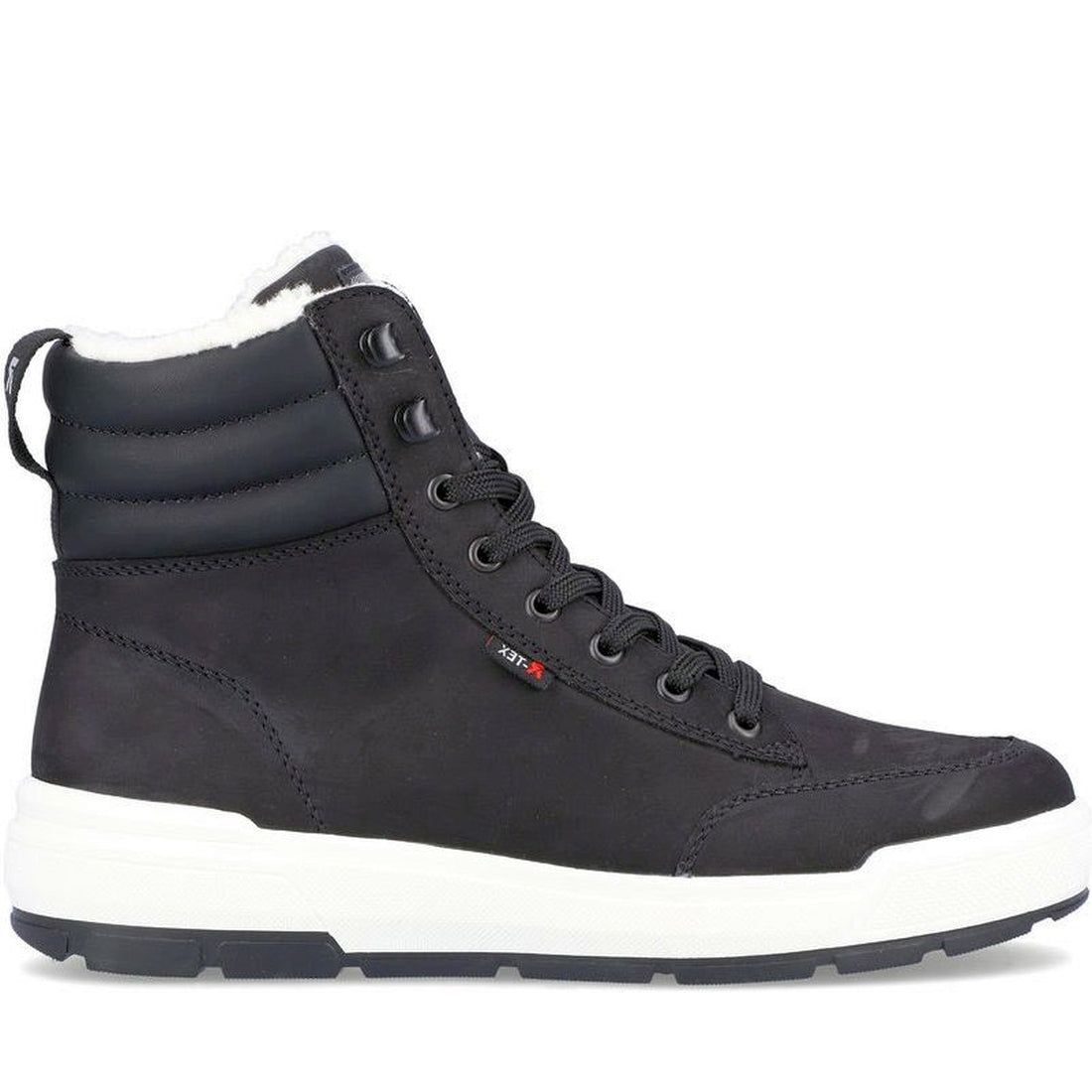 R-Evolution mens black casual closed booties | Vilbury London