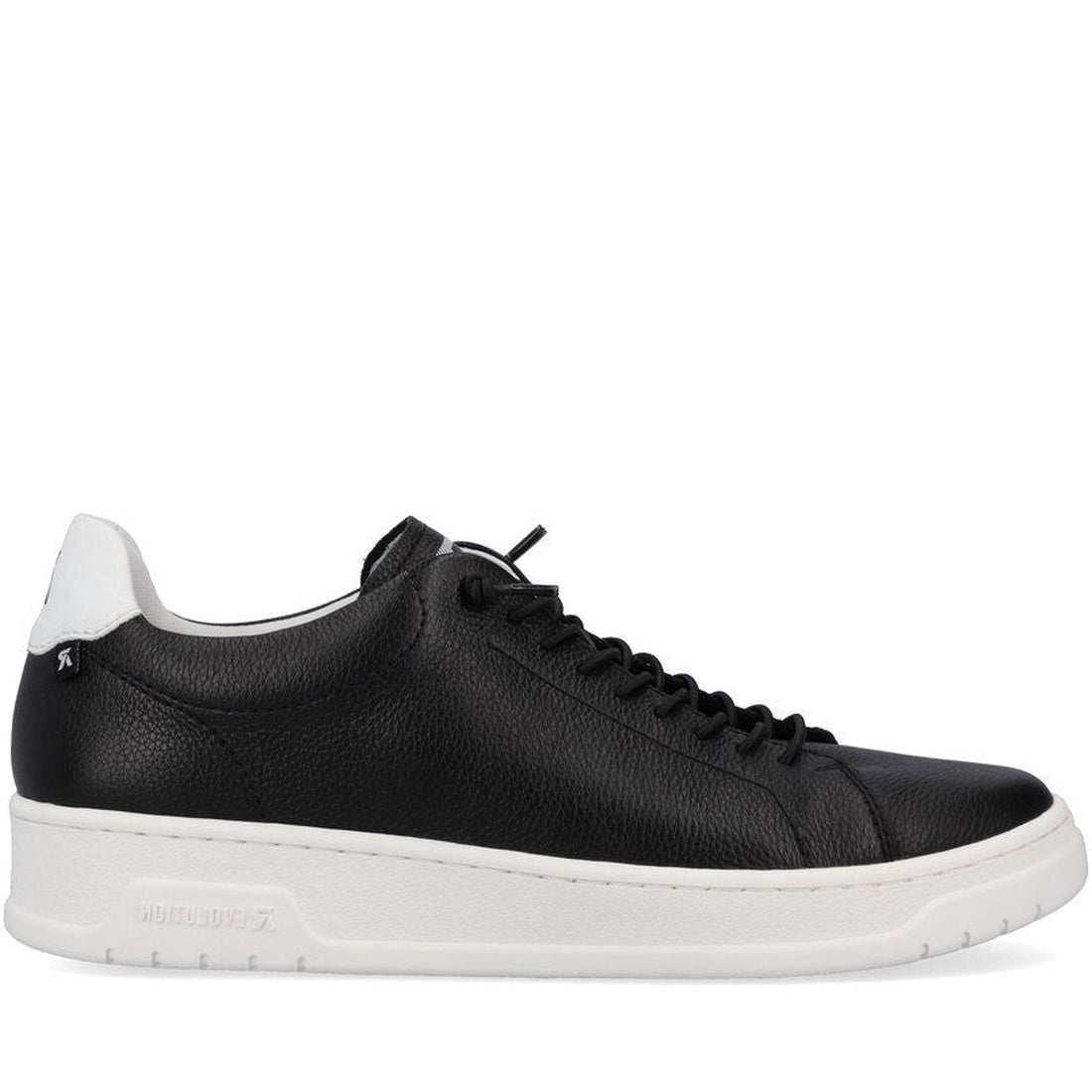 Rieker mens black casual closed sport shoe | Vilbury London