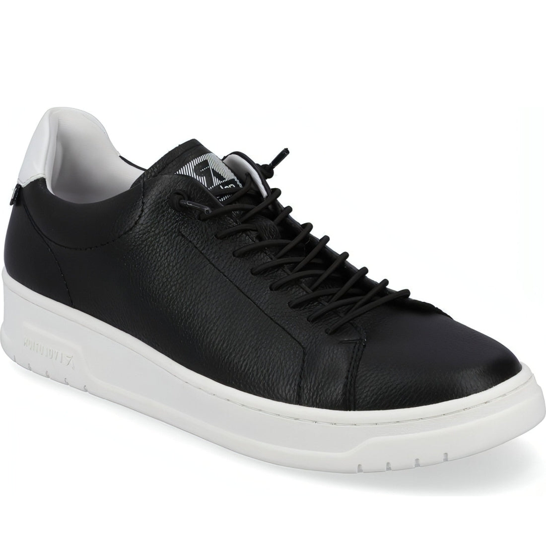 Rieker mens black casual closed sport shoe | Vilbury London