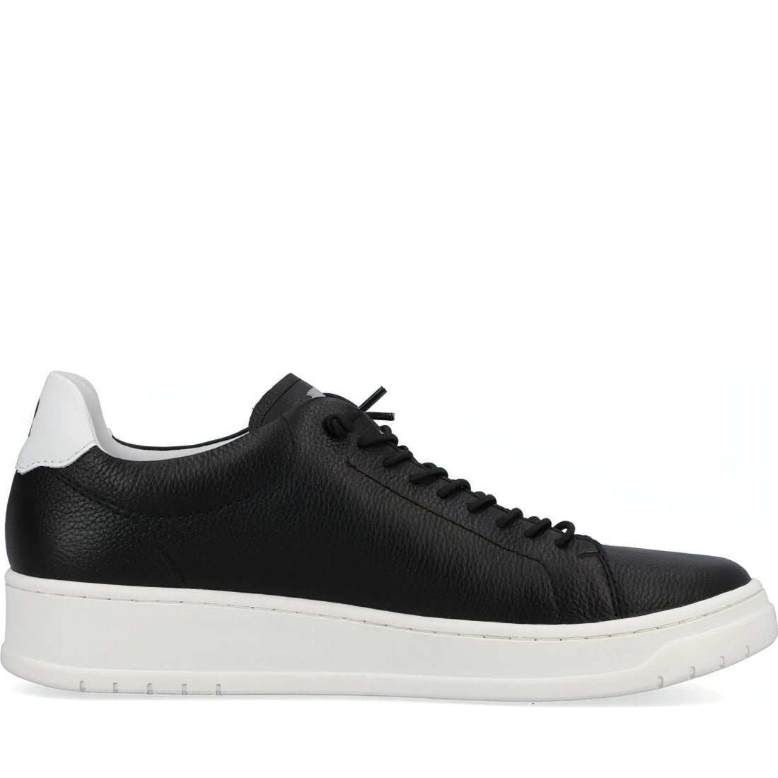 Rieker mens black casual closed sport shoe | Vilbury London