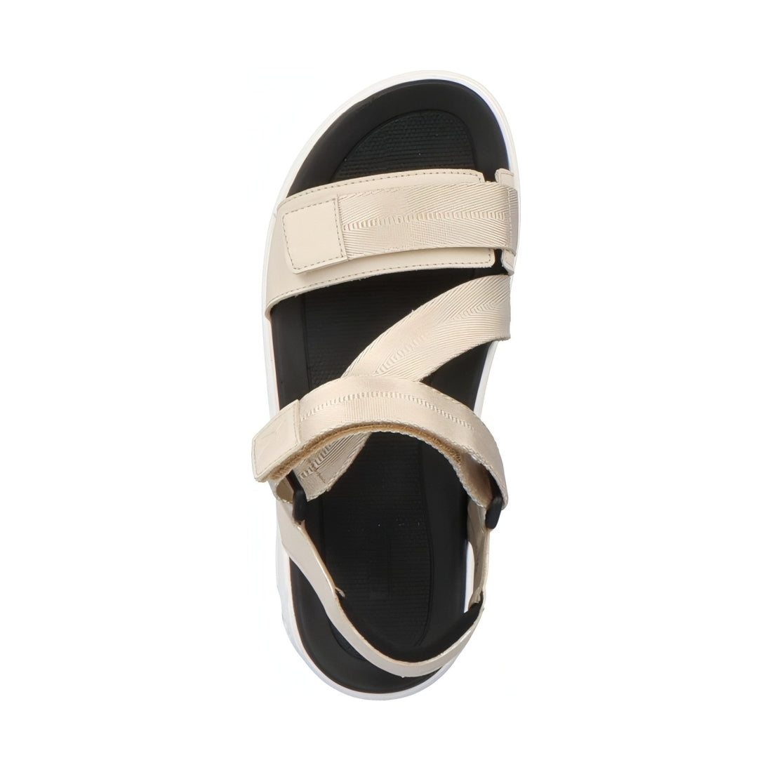 Rieker womens beige casual open sandals | Vilbury London