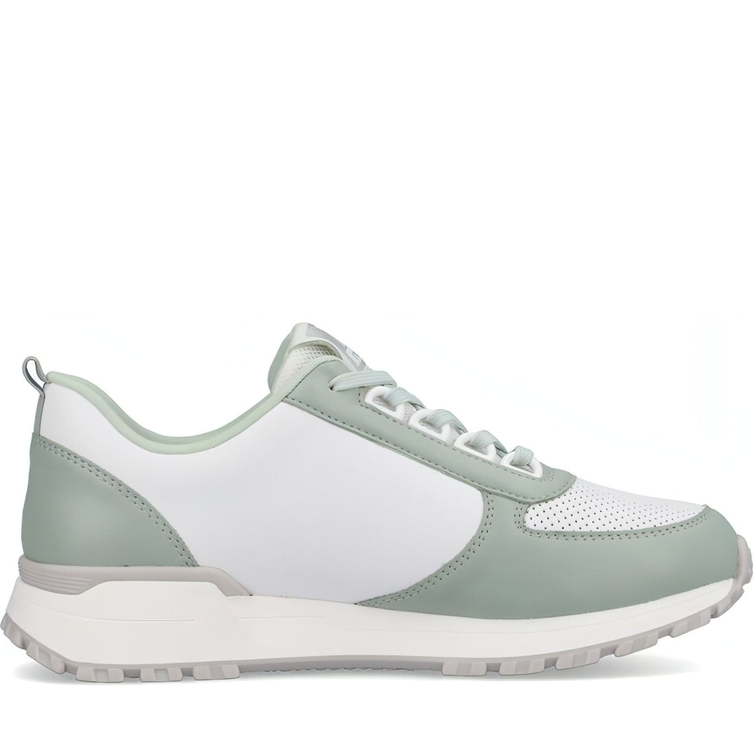 Rieker womens white casual closed sport shoe | Vilbury London