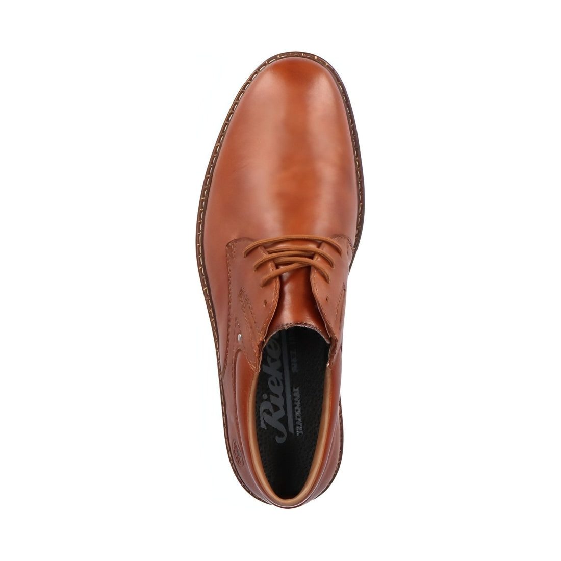 Rieker mens brown classic closed formal | Vilbury London