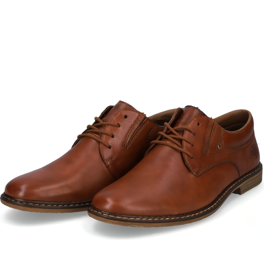 Rieker mens brown classic closed formal | Vilbury London