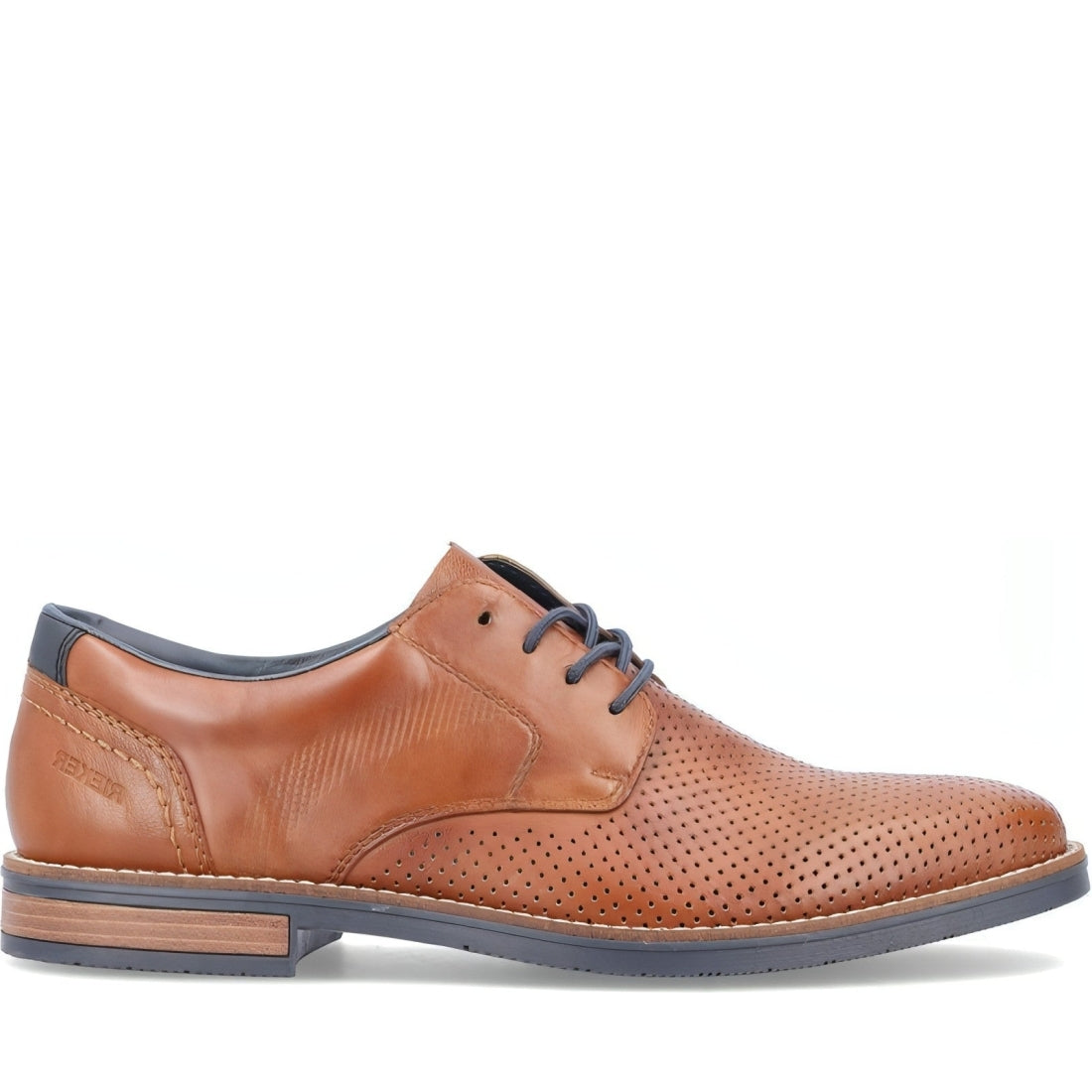 Rieker mens brown classic closed formal | Vilbury London