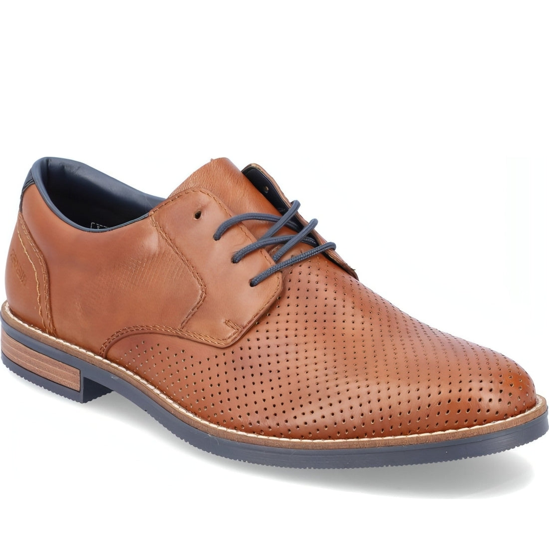 Rieker mens brown classic closed formal | Vilbury London