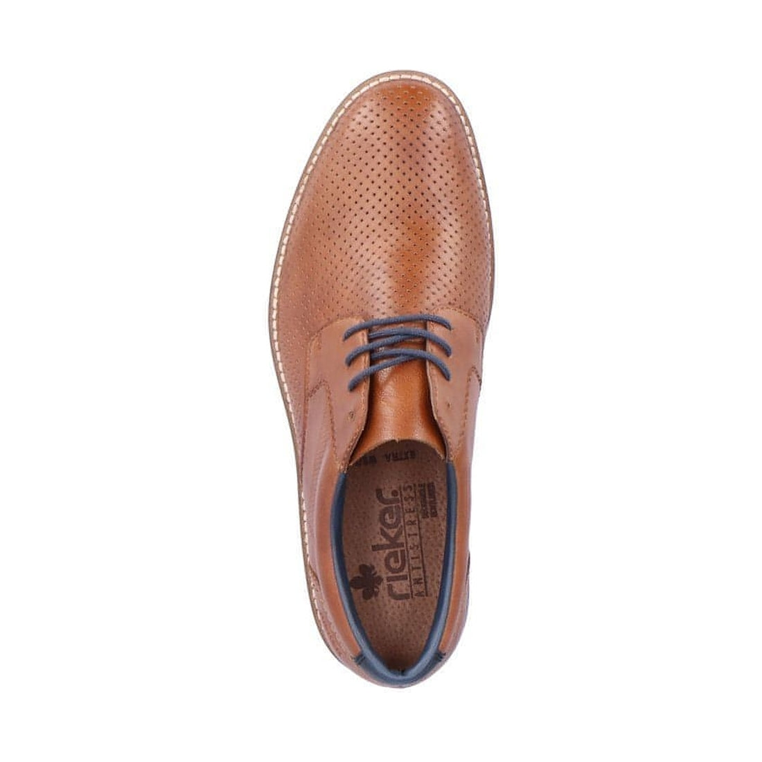 Rieker mens brown classic closed formal | Vilbury London