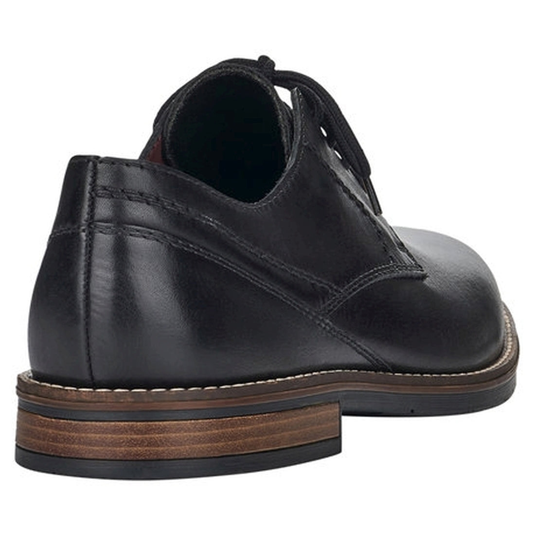 Rieker Mens nero casual closed shoes | Vilbury London