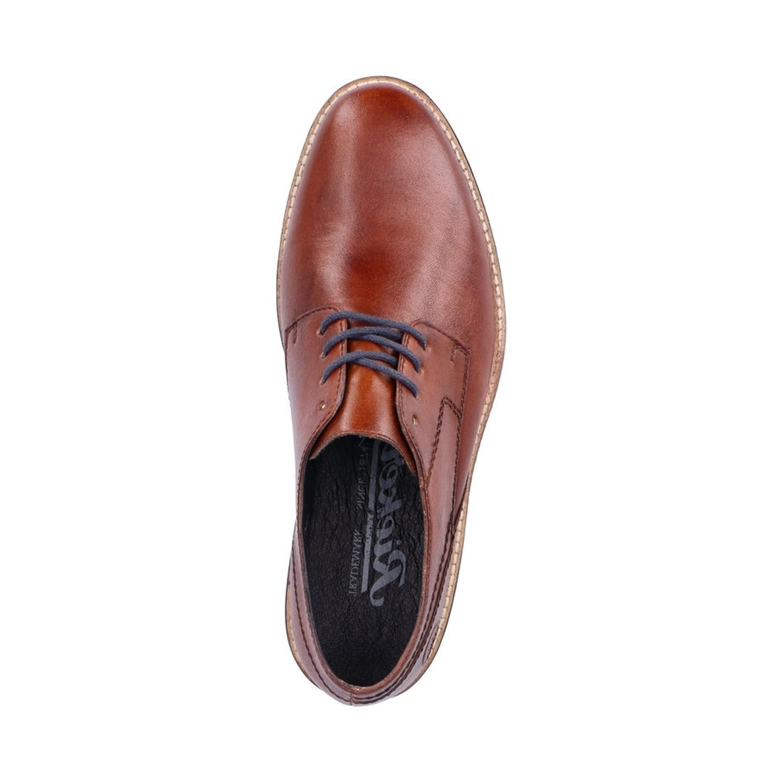 Rieker Mens amaretto casual closed shoes | Vilbury London