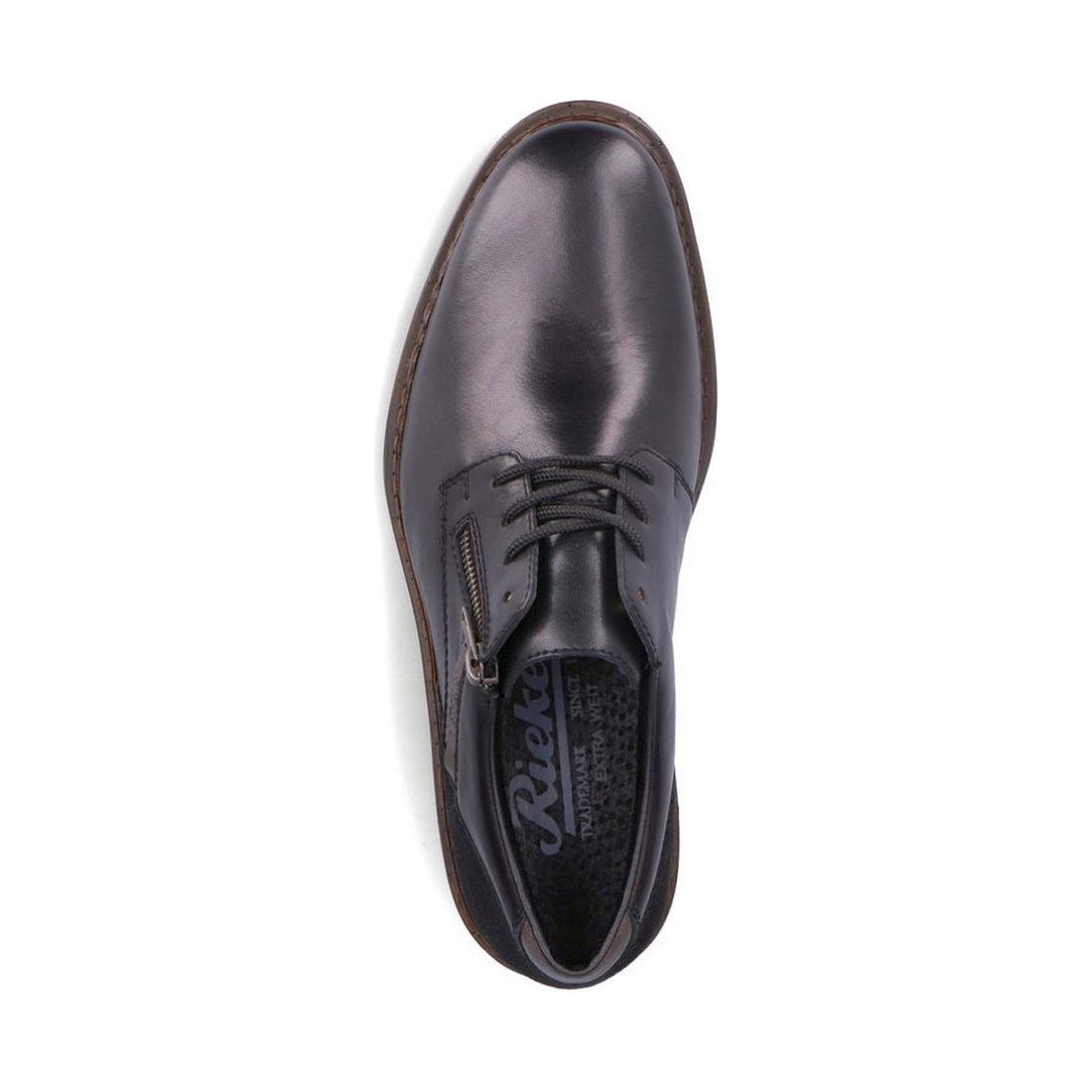 Rieker mens black classic closed formal | Vilbury London