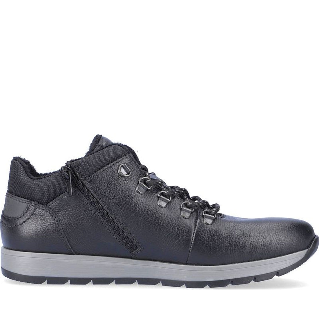 Rieker mens Black sport shoe | Vilbury London