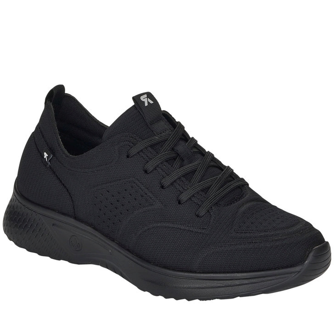 Rieker Womens black casual closed shoes | Vilbury London