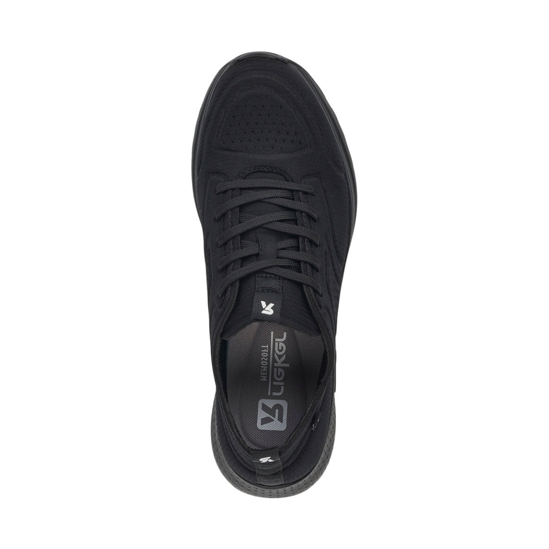 Rieker Womens black casual closed shoes | Vilbury London