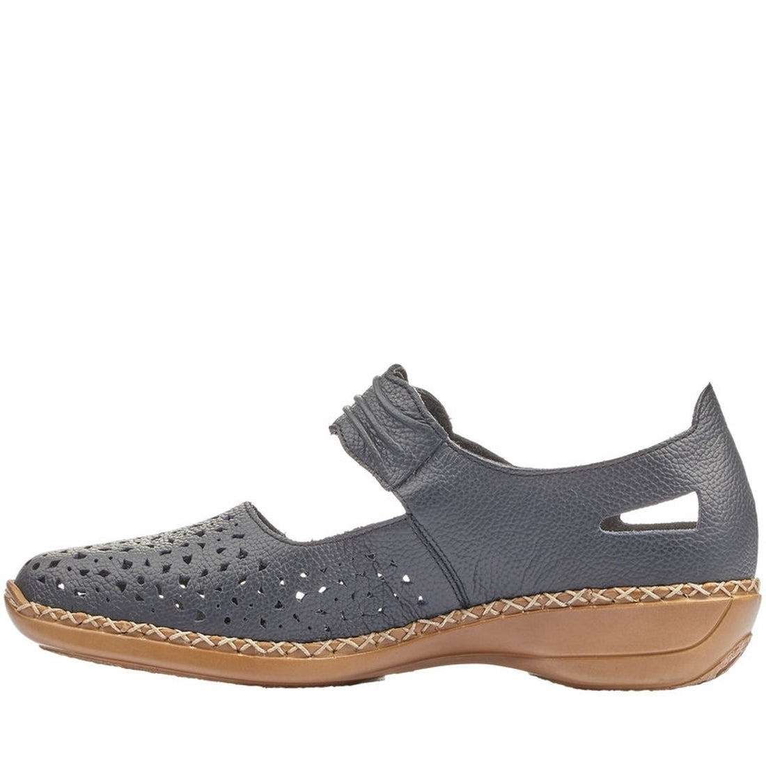 Rieker Womens royal casual part-open sandals | Vilbury London