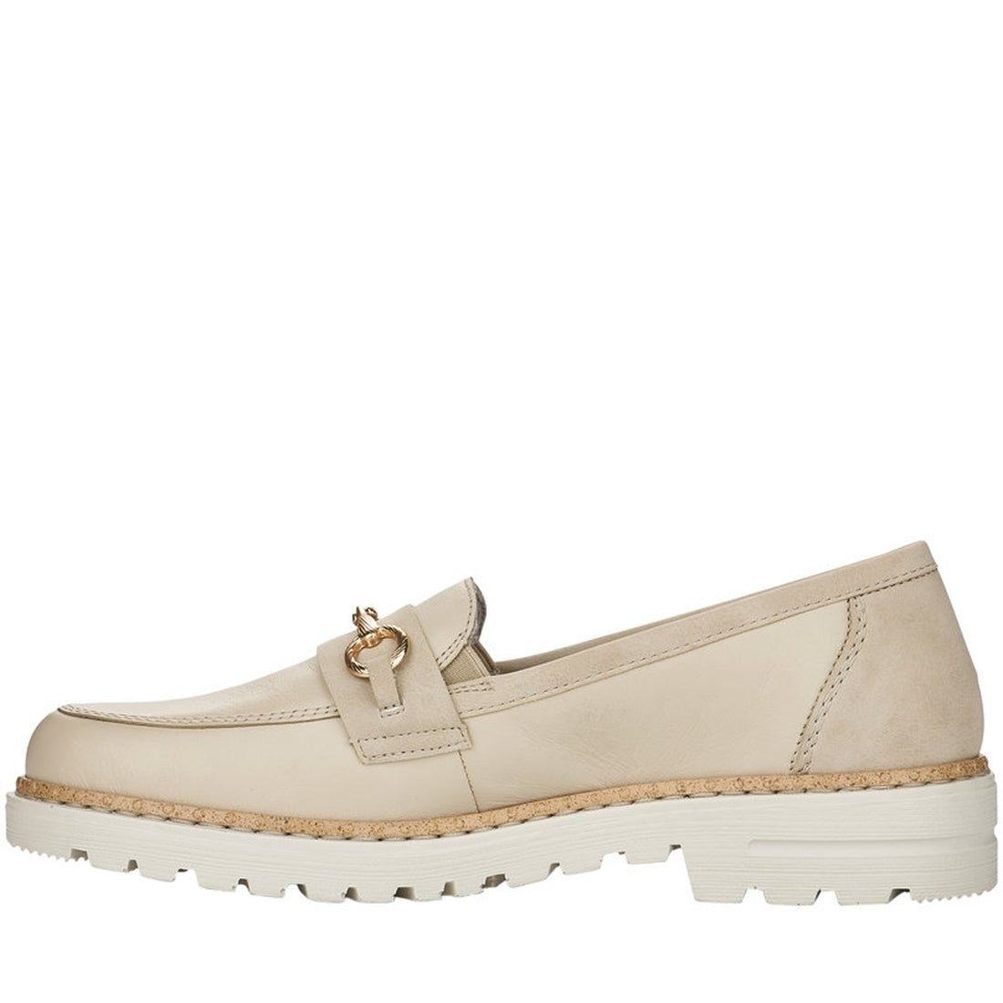 Rieker Womens offwhite casual closed shoes | Vilbury London