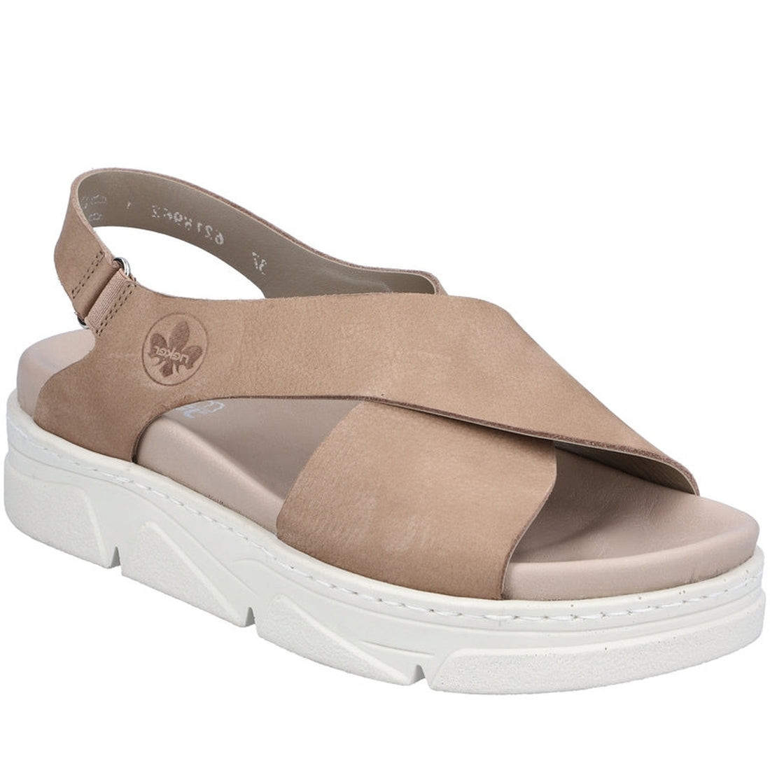 Rieker Womens shell casual open sandals | Vilbury London