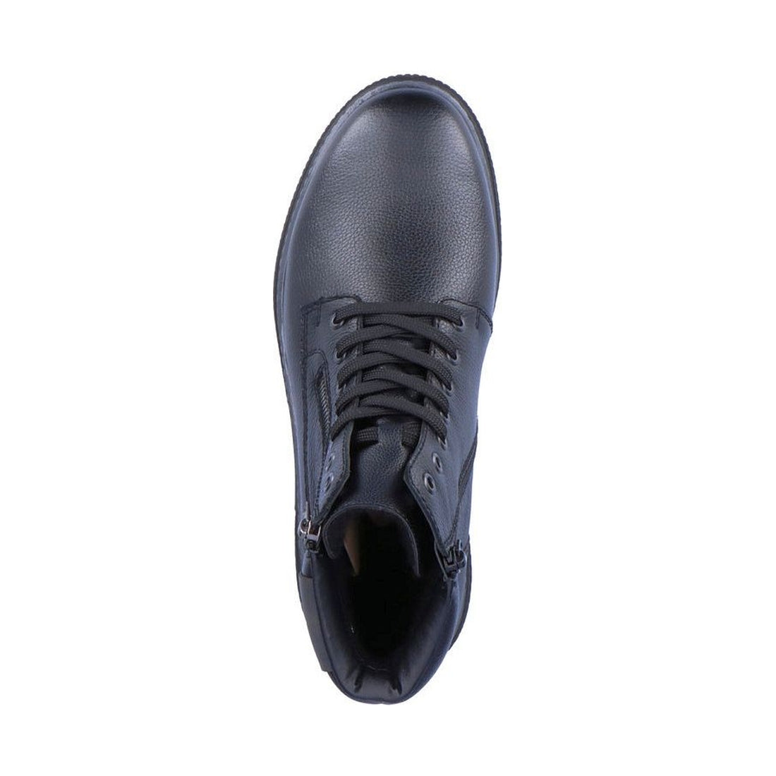 Rieker mens black casual closed booties | Vilbury London