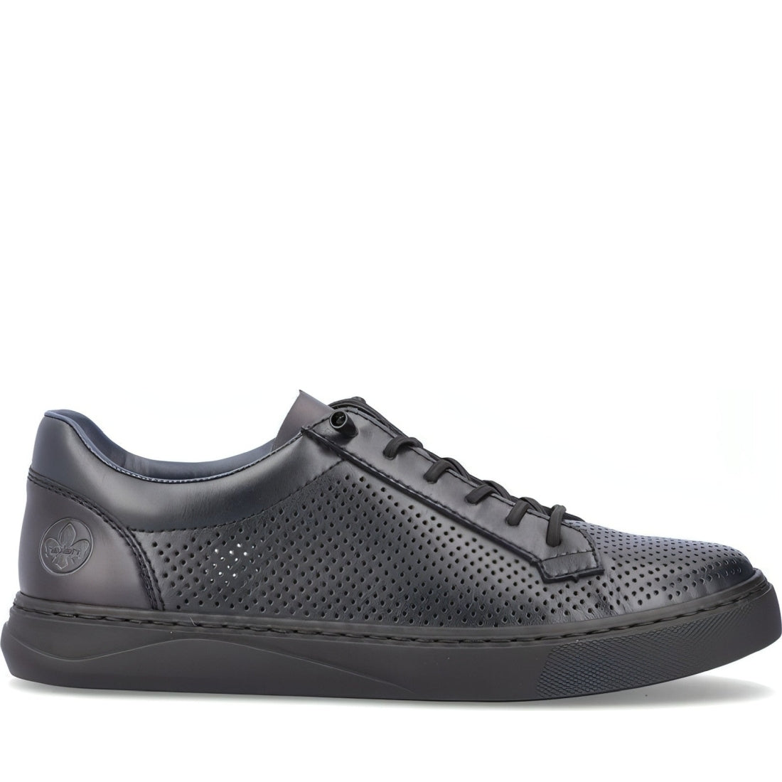 Rieker mens blue casual closed sport shoe | Vilbury London