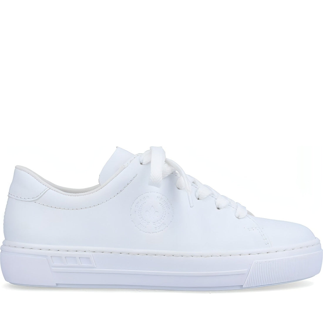 Rieker womens white casual closed sport shoe | Vilbury London