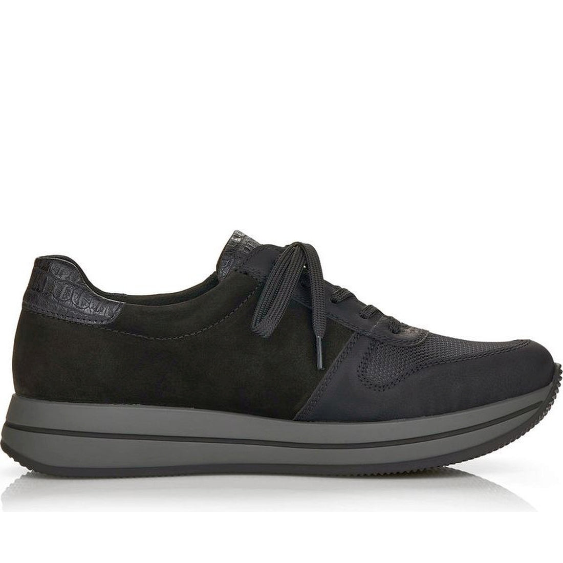 Rieker womens Black sport shoe | Vilbury London