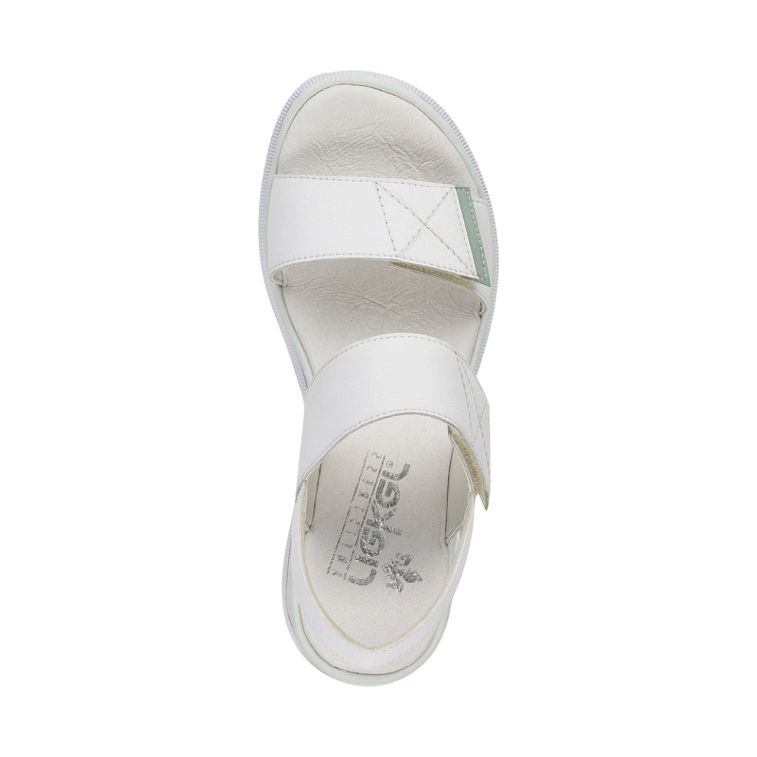 Rieker Womens weiss casual open sandals | Vilbury London