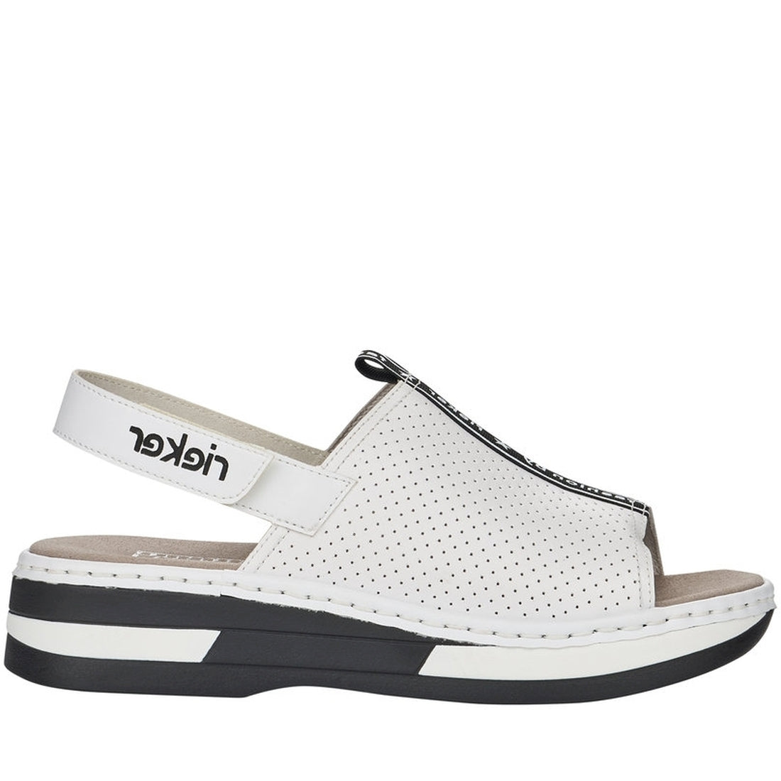 Rieker Womens hartweiss casual open sandals | Vilbury London