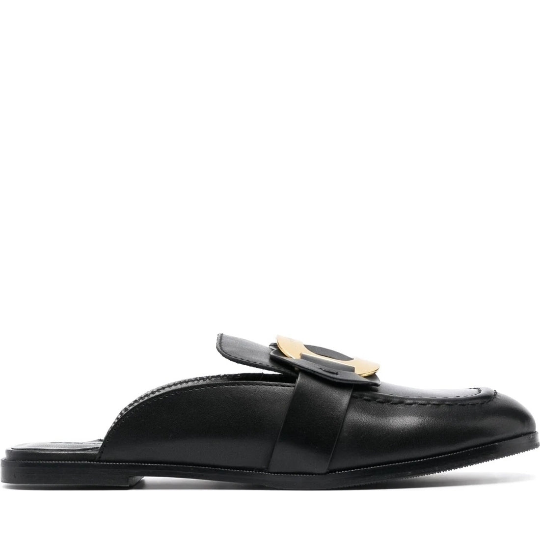 See By Chloe womens black chany mule | Vilbury London