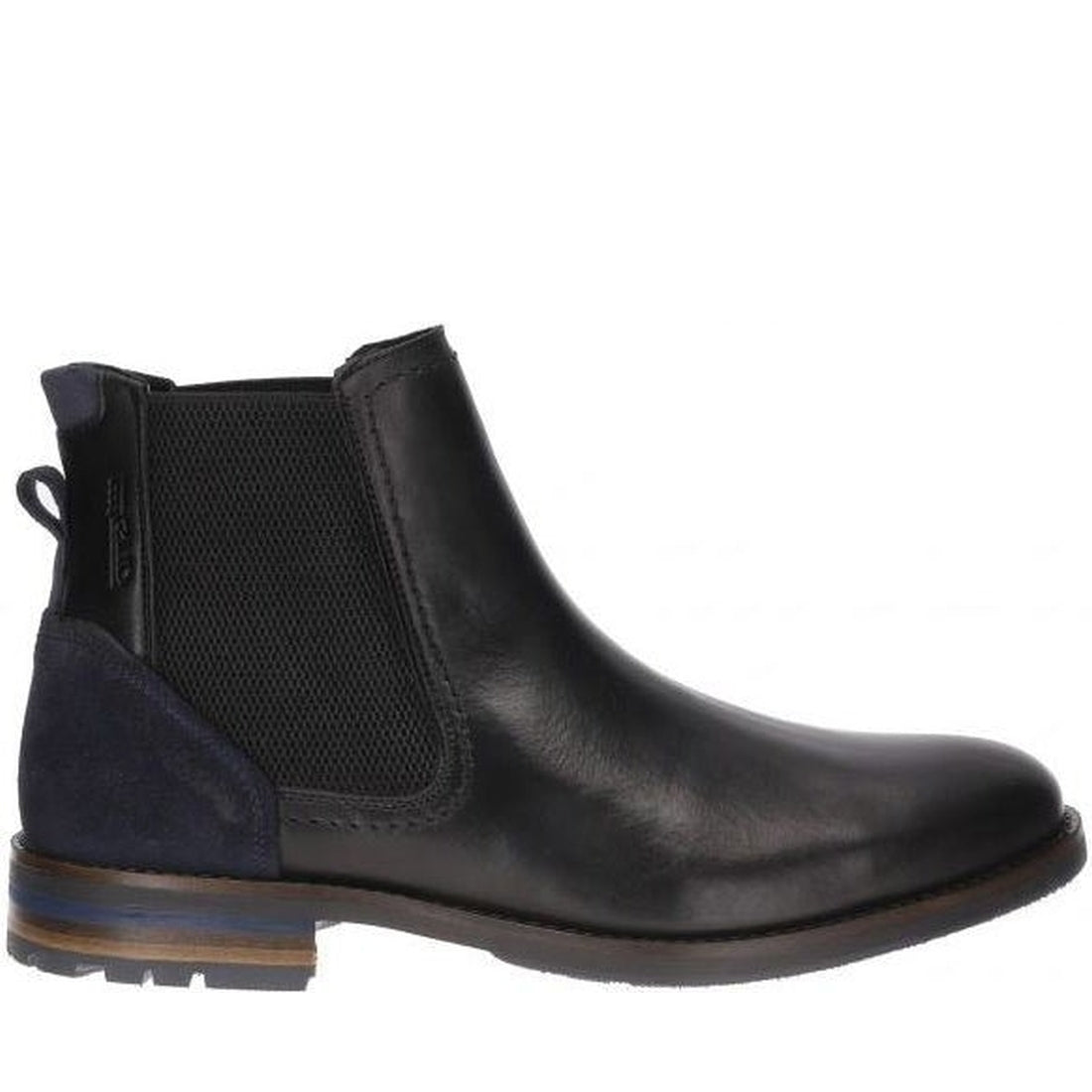 Salamander mens Black marleno booties | Vilbury London