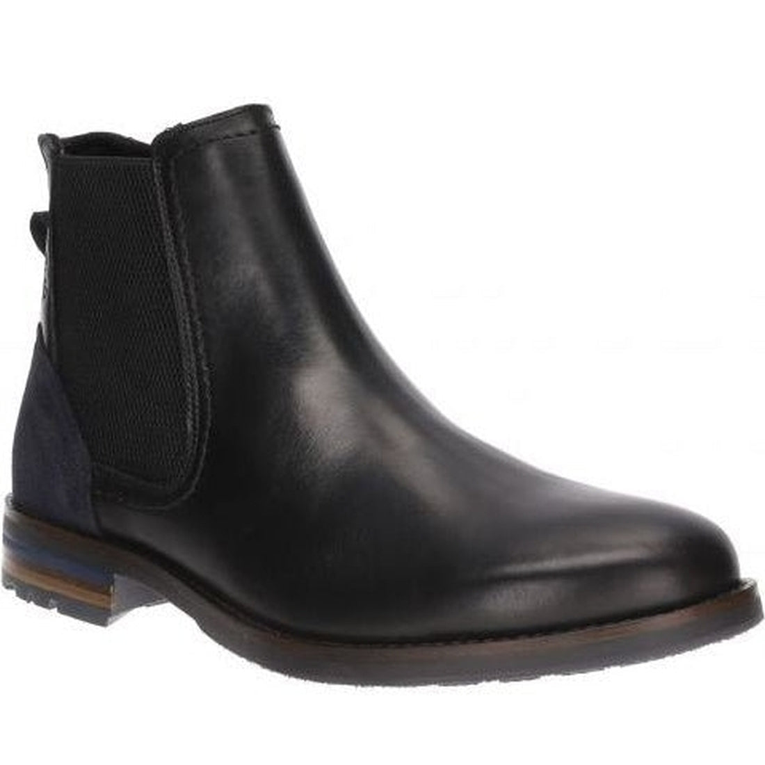 Salamander mens Black marleno booties | Vilbury London