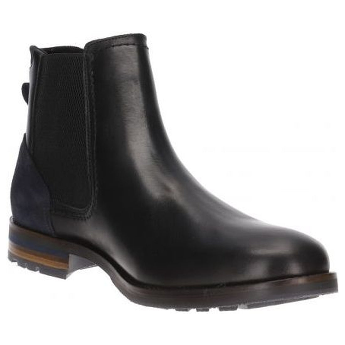 Salamander mens Black marleno booties | Vilbury London