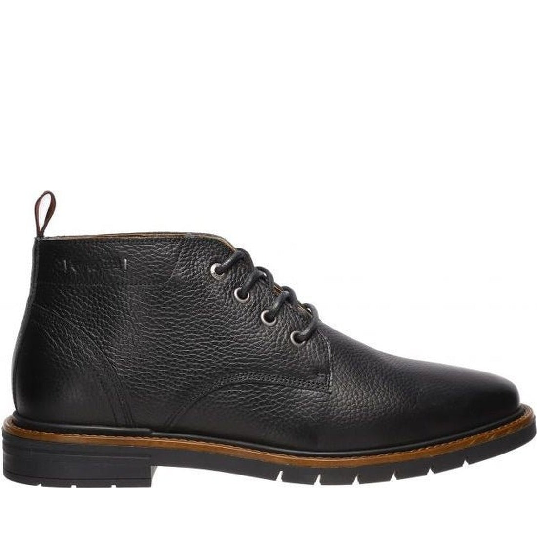 Salamander mens Black nivus booties | Vilbury London