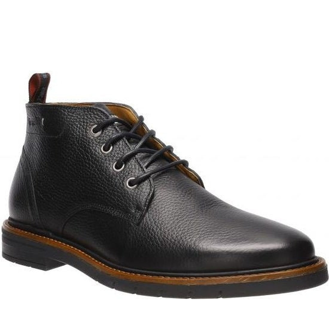 Salamander mens Black nivus booties | Vilbury London