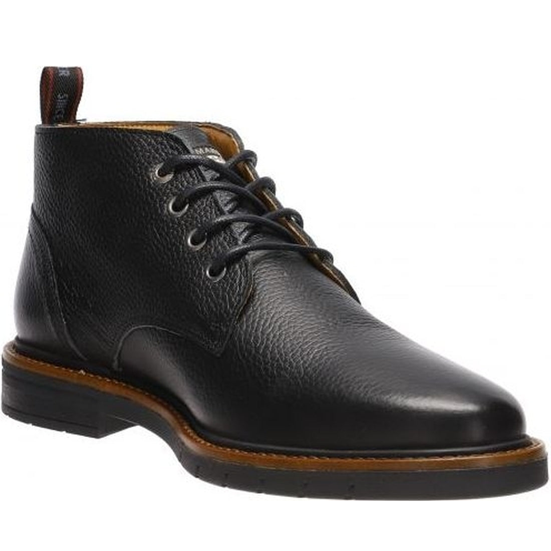 Salamander mens Black nivus booties | Vilbury London