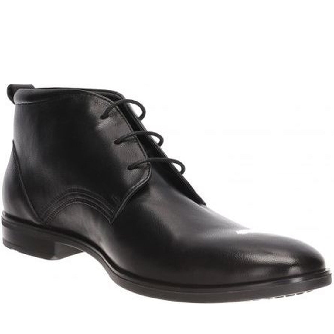 Salamander mens Black willson booties | Vilbury London