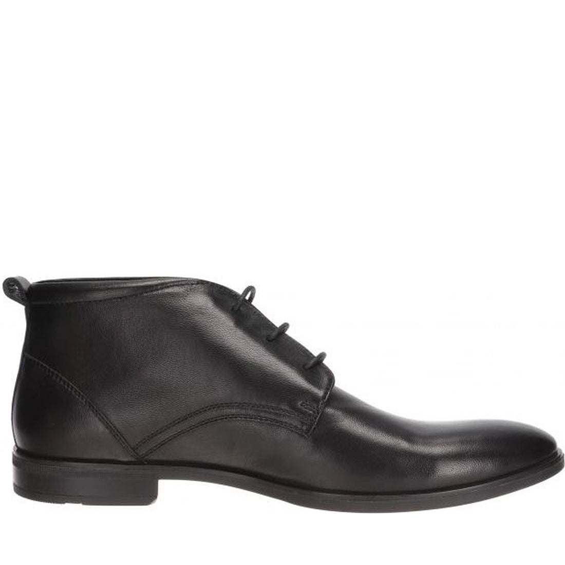 Salamander mens Black willson booties | Vilbury London